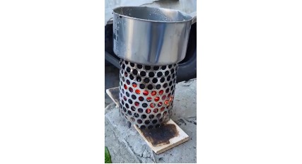 Вугільні пальники дарують тепло