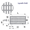 Решето БЦС (МЗП) Lg 3,8x20–7x24 (490x990)–1 х/к 08кп