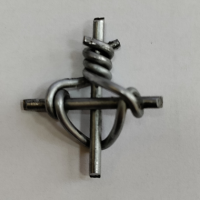 Сітка дротяна вузлова Fix-155/15/150 рулон (1550x50000)-2,5 оц Ст1