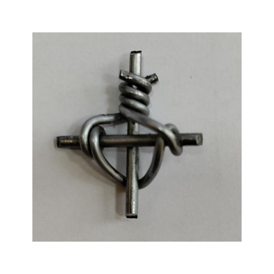 Сітка дротяна вузлова Fix-155/15/150 рулон (1550x50000)-2,5 оц Ст1