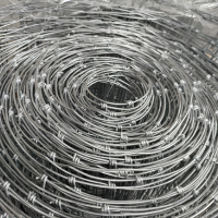 Сітка дротяна вузлова Fix-244/20/150 рулон (2440x50000)-2,5 оц Ст1