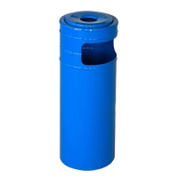 Урна металева мобільна Аляска 20л (610x235)–0,7 оц 08кп ППл RAL 5017