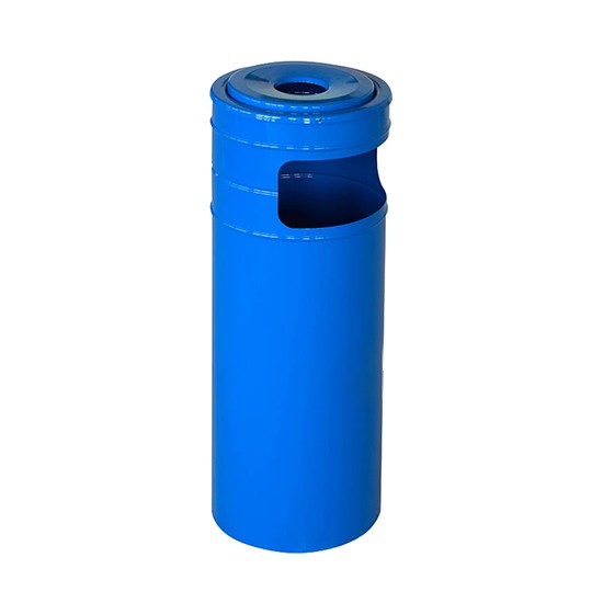 Урна металева мобільна Аляска 20л (610x235)–0,7 оц 08кп ППл RAL 5017