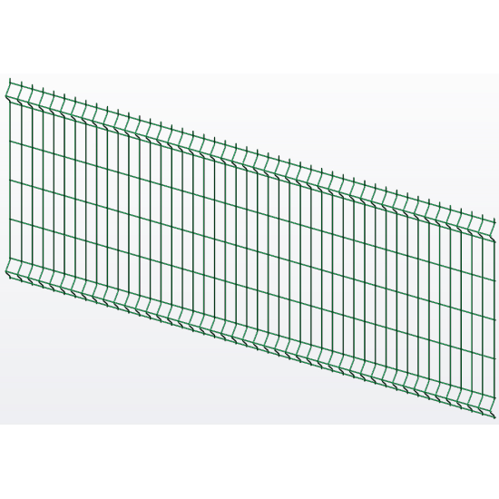 Панель огорожі дротяна Бриз Місто H1,03–4/3 (1030x2500) х/к Ст1 ТПК RAL 6005