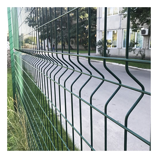 Панель огорожі дротяна Бриз Місто H1,03–4/3 (1030x2500) х/к Ст1 ТПК RAL 6005