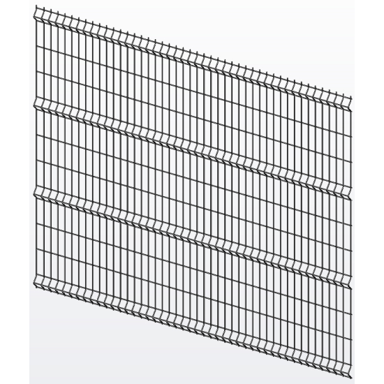 Панель огорожі дротяна Бриз Місто H2,23–4/3 (2230x2500) х/к Ст1 ТПК RAL 7016