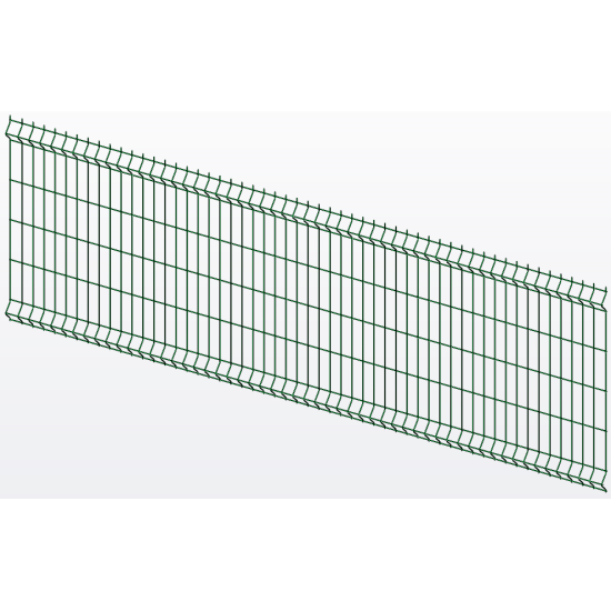 Панель ограждения проволочная Город H1,03–4/3 (1030x3000) оц Ст1 ППл RAL 6005