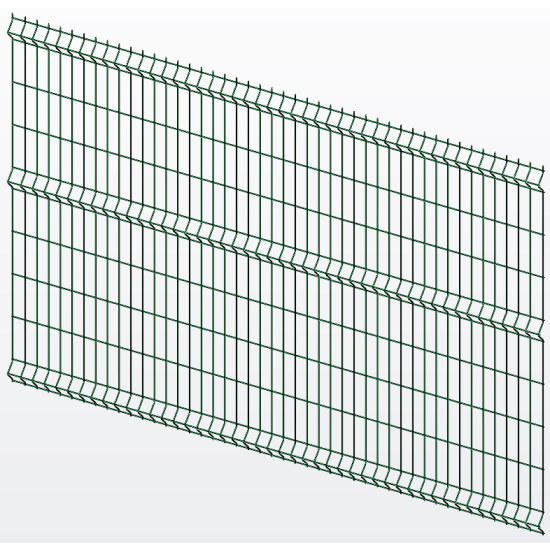 Панель ограждения проволочная Город H1,73–4/3 (1730x2500) оц Ст1 ППл RAL 6005