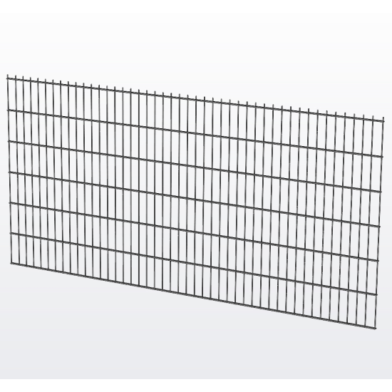 Панель огорожі дротяна Дуос H1,23–6/5/6 (1230x2500) оц Ст1 ТПК RAL 7016