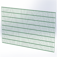 Панель огорожі дротяна Дуос H1,63–5/4/5 (1630x2500) оц Ст1 ТПК RAL 6005
