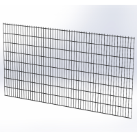 Панель огорожі дротяна Дуос H1,63–6/5/6 (1630x3000) оц Ст1 ППл RAL 7016