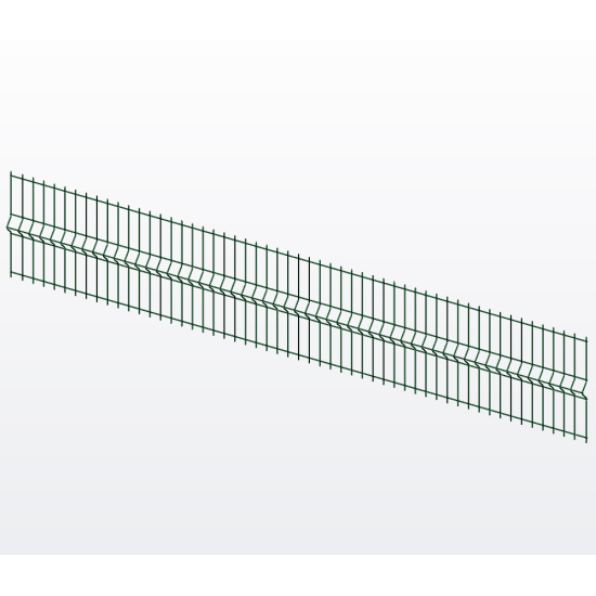 Панель огорожі дротяна Оригінал H0,55–4/4 (550x3000) оц Ст1 ППл RAL 6005
