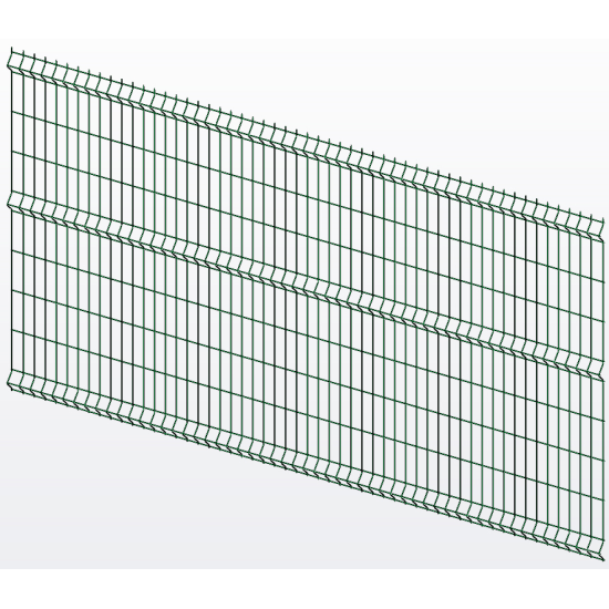 Панель огорожі дротяна Оригінал H1,73–5/5 (1730x3000) оц Ст1 ППл RAL 6005