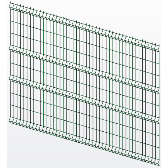 Панель огорожі дротяна Оригінал H2,03–5/5 (2030x2500) оц Ст1 ППл RAL 6005