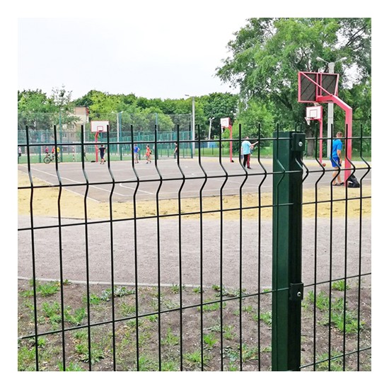 Панель огорожі дротяна Оригінал H2,23–4/4 (2230x2500) оц Ст1 ППл RAL 6005