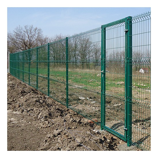 Панель огорожі дротяна Оригінал H2,4–4/4 (2400x2500) оц Ст1 ТПК RAL 6005