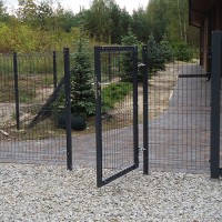 Панель огорожі дротяна Торнадо Оригінал H1,03–4/4 (1030x3000) х/к Ст1 ТПК RAL 7016