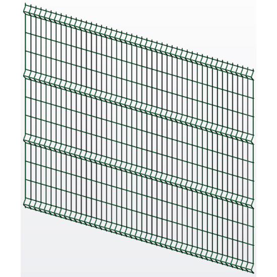 Панель огорожі дротяна Торнадо Оригінал H2,23–5/5 (2230x2500) х/к Ст1 ТПК RAL 6005
