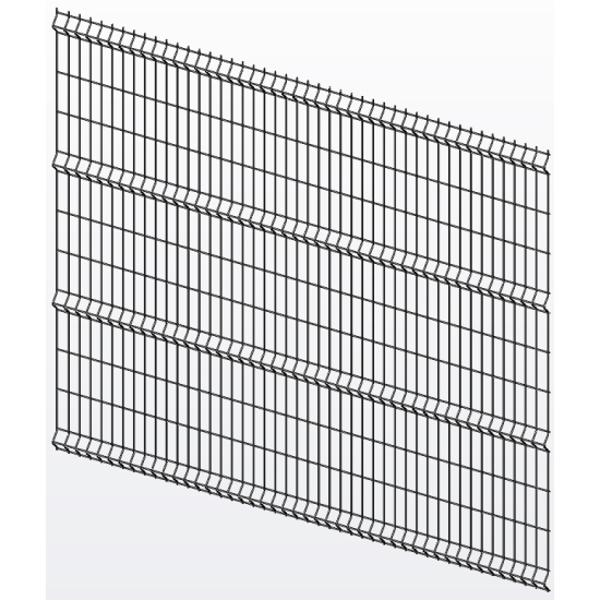 Панель огорожі дротяна Економ Місто H2,23–4/3 (2230x2500) оц Ст1 без фарбування