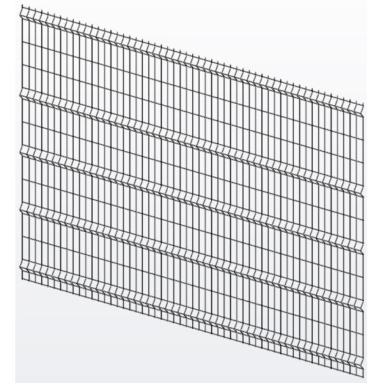 Панель огорожі дротяна Економ Місто H2,4–4/3 (2400x3000) оц Ст1 без фарбування