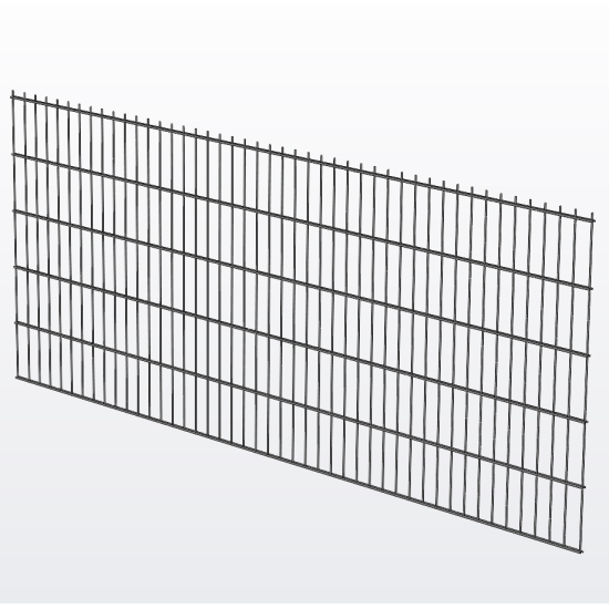 Панель огорожі дротяна Економ Дуос H1,03–6/5/6 (1030x2500) оц Ст1 без фарбування
