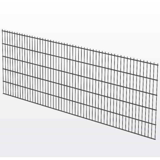 Панель ограждения проволочная Эконом Дуос H1,03–6/5/6 (1030x3000) оц Ст1 без покраски