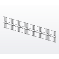 Панель огорожі дротяна Економ Оригінал H0,55–5/5 (550x2500) оц Ст1 без фарбування