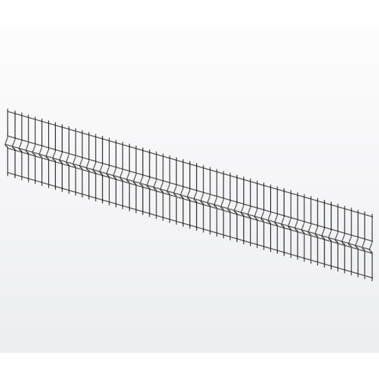 Панель ограждения проволочная Эконом Оригинал H0,55–5/5 (550x3000) оц Ст1 без покраски
