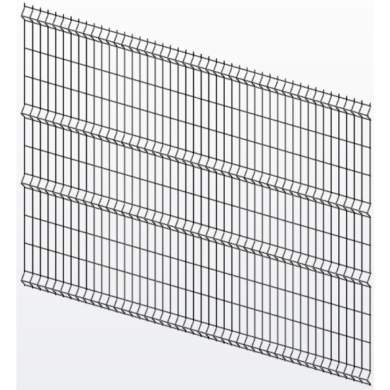 Панель огорожі дротяна Економ Оригінал H2,03–5/5 (2030x2500) оц Ст1 без фарбування