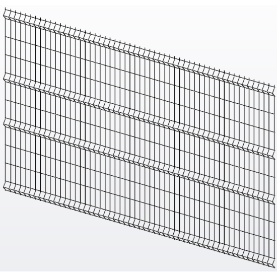Панель ограждения проволочная Эконом Оригинал H2,03–5/5 (2030x3000) оц Ст1 без покраски